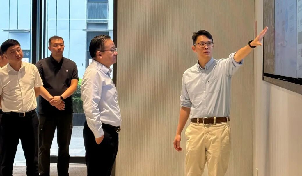 中国民生银行总行董事长到访烟山科技